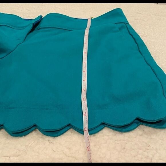 Isaac Mizrahi Sz 4 Scalloped Shorts Isaac Mizrahi - Picture 5 of 13